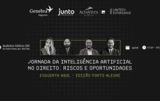 Inteligencia artificial no direito, seguro garantia, evento porto alegue