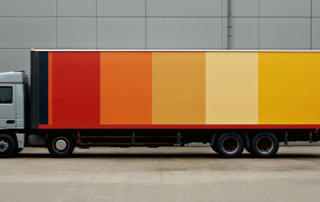 caminhão representando transporte de carga