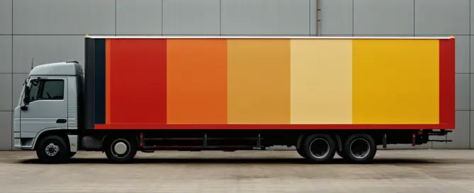 caminhão representando transporte de carga