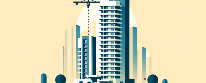 condomínio com árvores