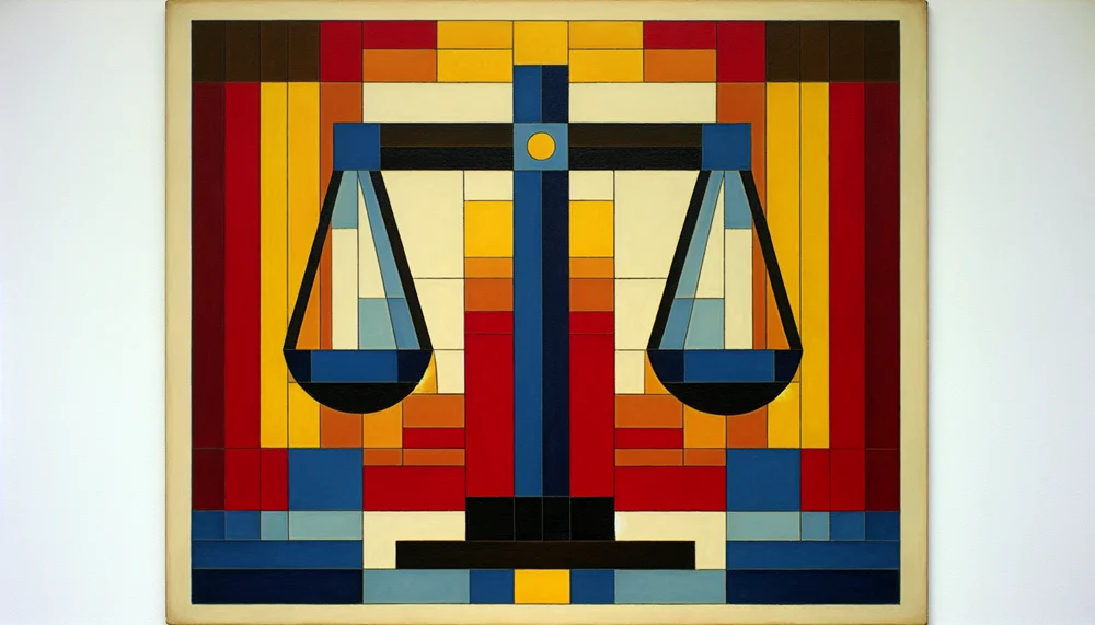 balança representando o direito para seguro garantia judicial e seguro de responsabilidade civil profissional para advogados