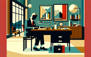 executivo assinando contrato de seguro