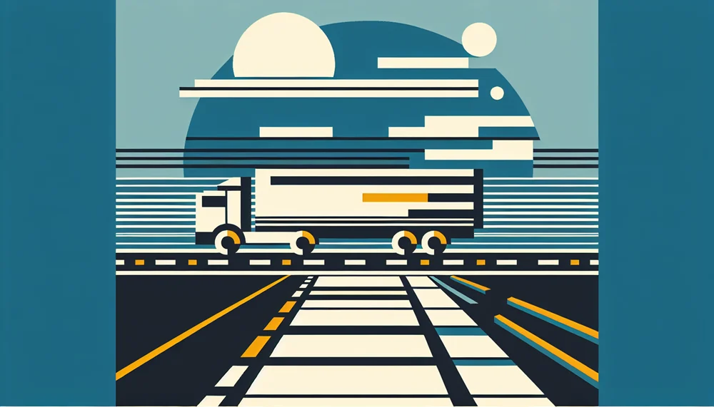 veículo de carga protegido por seguro transporte