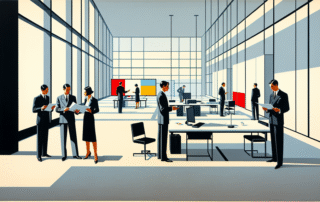 Corretores e parceiros se reunindo em evento promovido pela HDI Seguros