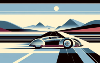 carro na estrada para seugro para automóvel