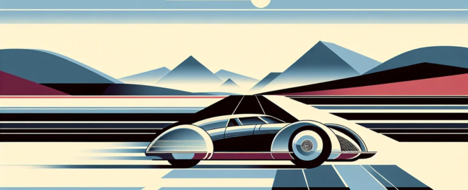 carro na estrada para seugro para automóvel