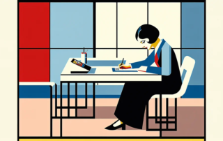 mulher assinando contrato de seguro