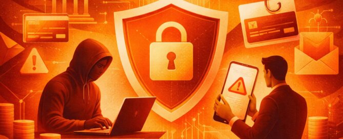 Golpes virtuais e ataques bancários: onde entra o seguro cyber